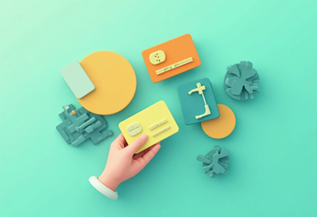 Freelancer comparing cashback credit cards