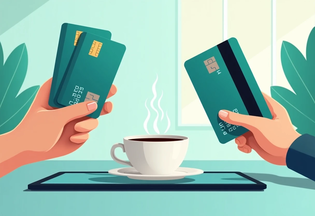 Comparando tarjetas de crédito destacadas